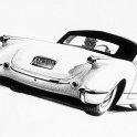 1953 Chevrolet Corvette Sketch 070806
